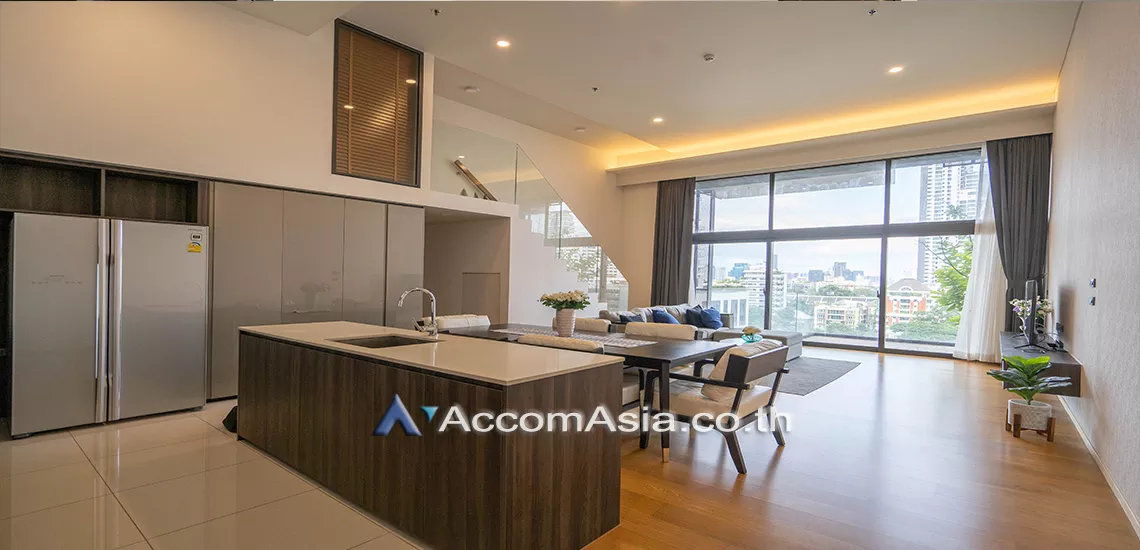  1  3 br Condominium For Rent in Sukhumvit ,Bangkok BTS Phrom Phong - MRT Sukhumvit at Siamese Exclusive Sukhumvit 31 AA25276
