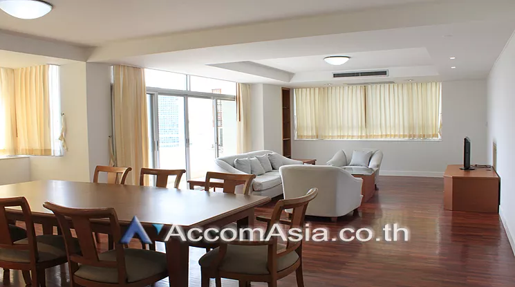 Pet friendly |  3 Bedrooms  Apartment For Rent in Sukhumvit, Bangkok  near BTS Phrom Phong (AA25339)