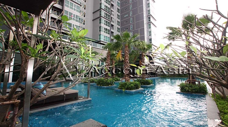 unit 2 Bedrooms  Condominium For Rent in New Phetchaburi, Bangkok  near MRT Phetchaburi - ARL Makkasan (AA25588)