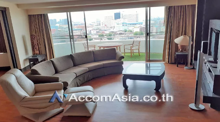  2  2 br Condominium For Rent in Charoennakorn ,Bangkok BTS Krung Thon Buri at Supakarn Condominium AA25624