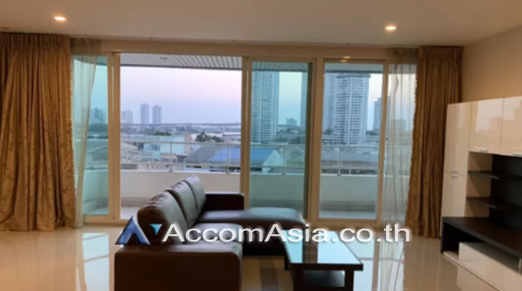 unit 3 Bedrooms  Condominium For Rent in Charoen Nakhon, Bangkok  near BTS Krung Thon Buri (AA25626)