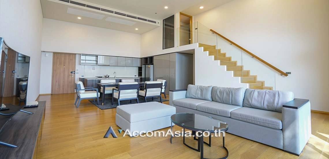 unitDouble High Ceiling, Duplex Condo |  3 Bedrooms  Condominium For Rent in Sukhumvit, Bangkok  near BTS Phrom Phong - MRT Sukhumvit (AA25638)