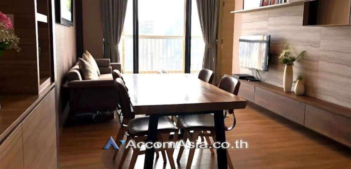 unit 2 Bedrooms  Condominium For Rent in Sukhumvit, Bangkok  near BTS Phrom Phong (AA25645)