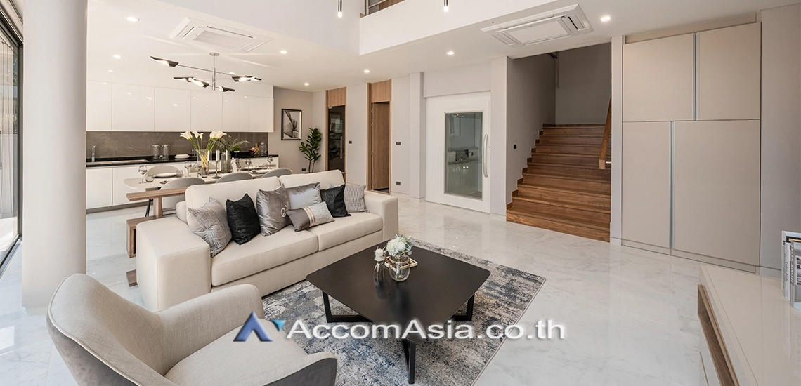 unitCozy modern home in Yannawa with private lift and elite school access (AA25856)