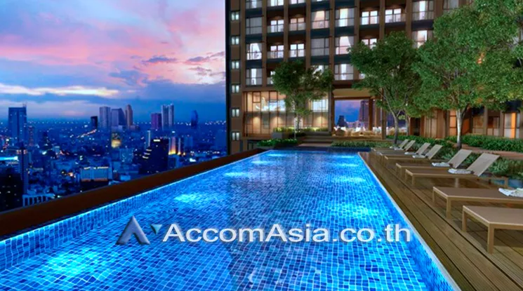  2 Bedrooms  Condominium For Rent in Phaholyothin, Bangkok  near MRT Phetchaburi (AA25952)