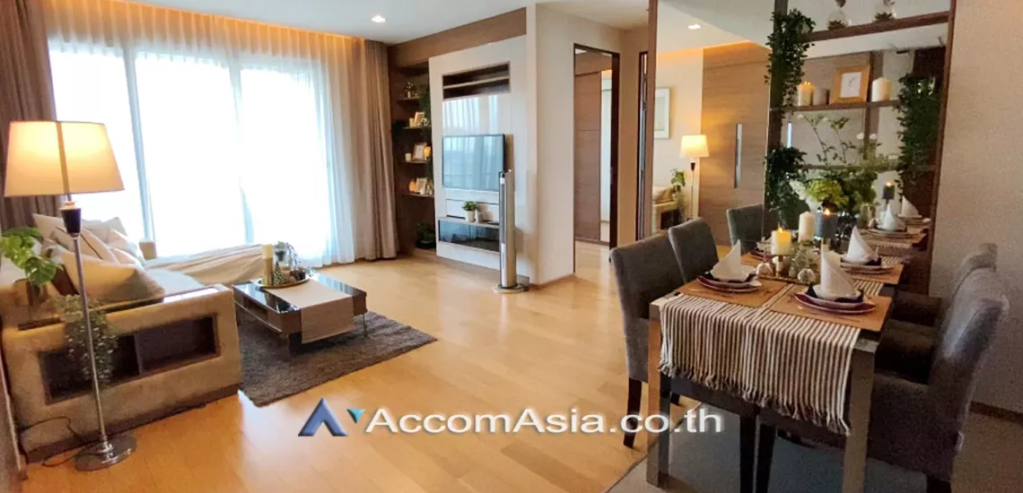 unit 2 Bedrooms  Condominium For Rent in New Phetchaburi, Bangkok  near MRT Phetchaburi - ARL Makkasan (AA25975)
