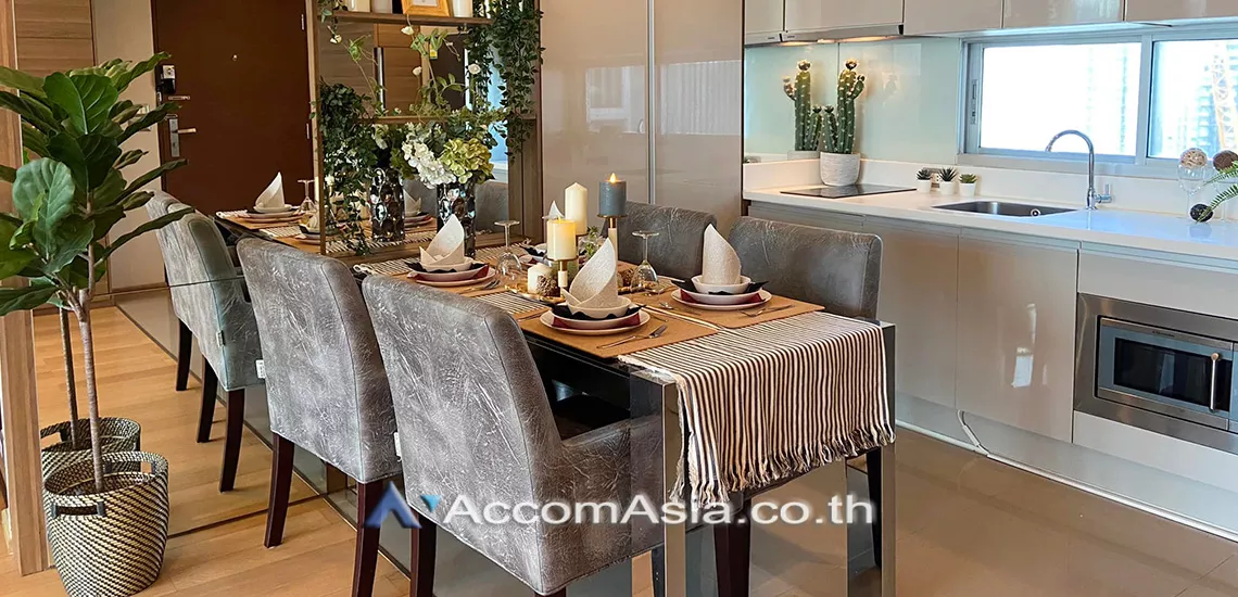 5  2 br Condominium For Rent in Phaholyothin ,Bangkok MRT Phetchaburi - ARL Makkasan at The Address Asoke AA25975
