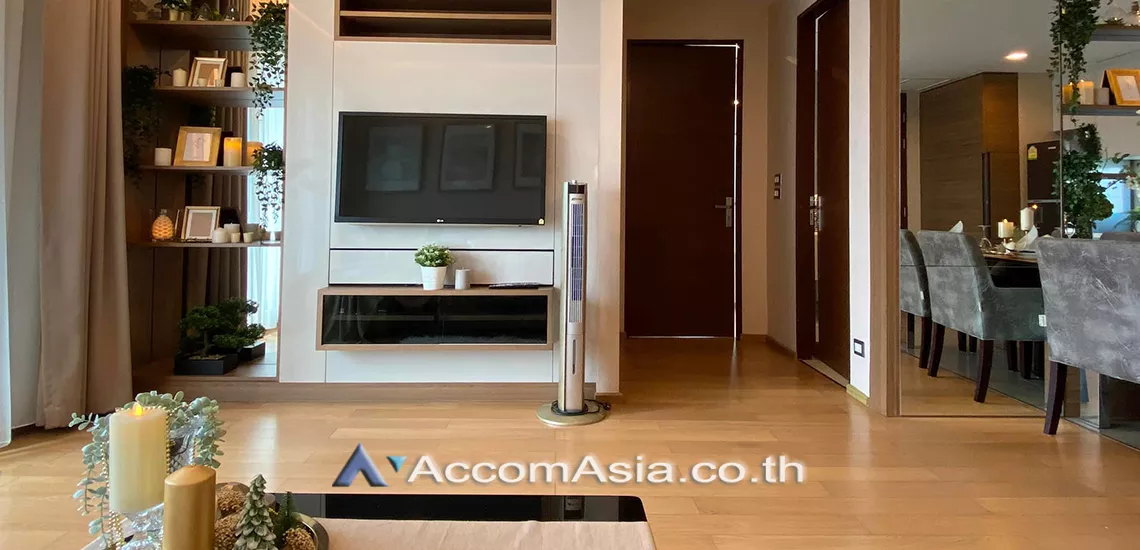 8  2 br Condominium For Rent in New Phetchaburi ,Bangkok MRT Phetchaburi - ARL Makkasan at The Address Asoke AA25975