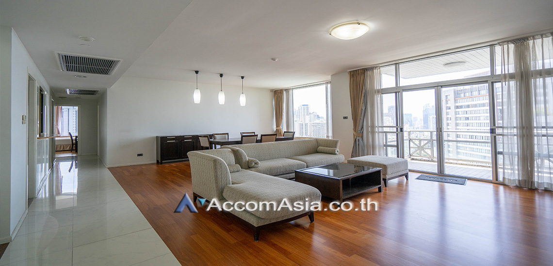 Pet friendly |  All Seasons Mansion Condominium  3 Bedroom for Rent BTS Ploenchit in Ploenchit Bangkok