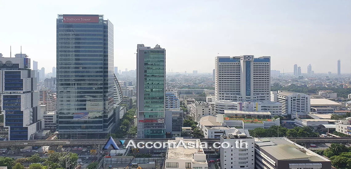 10  1 br Condominium For Rent in Silom ,Bangkok BTS Chong Nonsi at The Address Sathorn AA26112