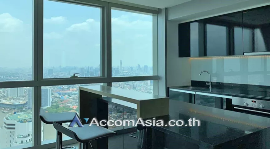  2 Bedrooms  Condominium For Rent in Charoennakorn, Bangkok  near BTS Krung Thon Buri (AA26266)
