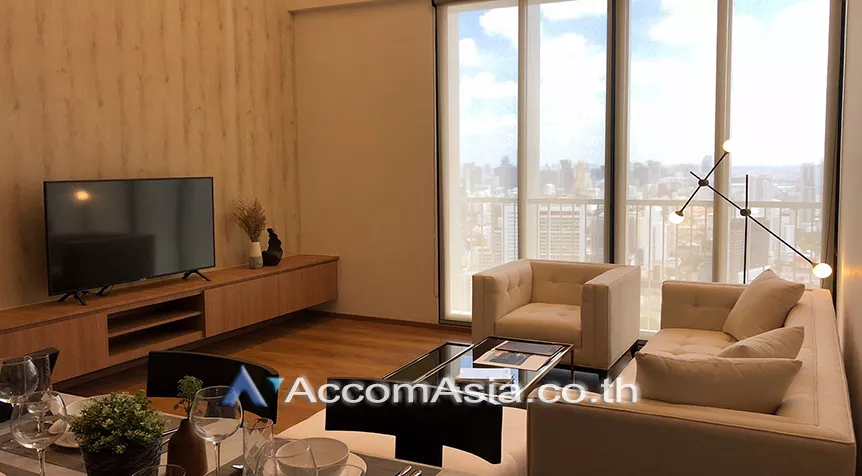  2 Bedrooms  Condominium For Rent in Sukhumvit, Bangkok  near BTS Phrom Phong (AA26280)