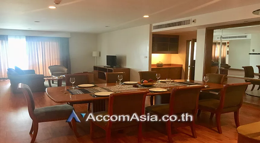 Pet friendly |  High rise - Luxury Furnishing Apartment  3 Bedroom for Rent BTS Chong Nonsi in Sathorn Bangkok