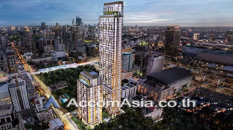  1 Bedroom  Condominium For Rent in Ploenchit, Bangkok  near BTS Chitlom (AA26485)