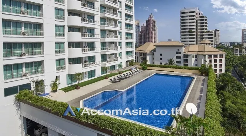 Lake View, Pet friendly |  Apartment For Rent in Sukhumvit, Bangkok  near BTS Asok - MRT Sukhumvit (AA26486)