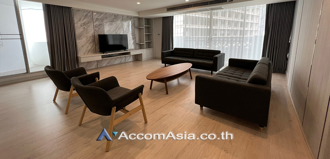  1  4 br Apartment For Rent in Sukhumvit ,Bangkok BTS Asok - MRT Sukhumvit at Newly renovated modern style living place AA26521
