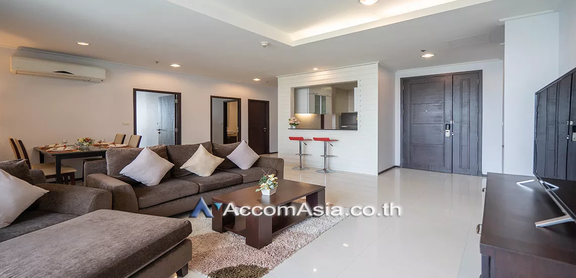 Big Balcony, Pet friendly |  2 Bedrooms  Apartment For Rent in Sukhumvit, Bangkok  near BTS Phrom Phong (AA26687)