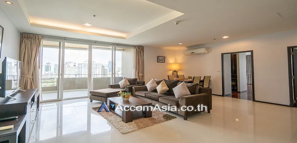 Big Balcony, Pet friendly |  2 Bedrooms  Apartment For Rent in Sukhumvit, Bangkok  near BTS Phrom Phong (AA26687)