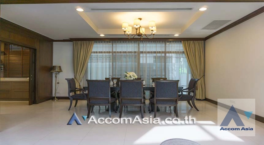Big Balcony, Private Swimming Pool, Double High Ceiling, Pet friendly |  4 Bedrooms  House For Rent in Sathorn, Bangkok  near BRT Thanon Chan - BTS Saint Louis (AA26725)