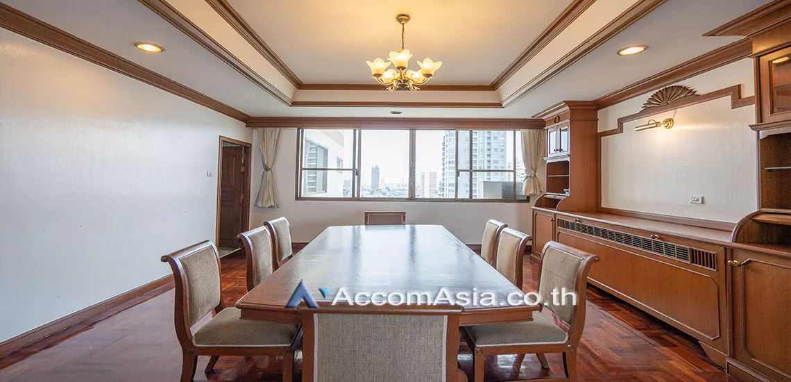  1  3 br Apartment For Rent in Sukhumvit ,Bangkok BTS Phrom Phong at Pet friendly - High rise Apartment AA26728