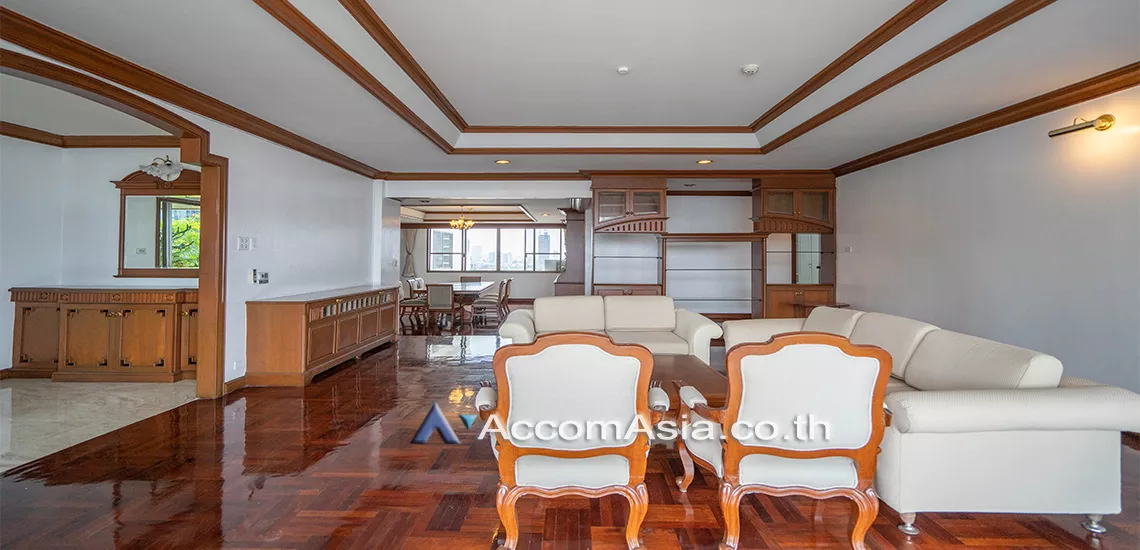  1  3 br Apartment For Rent in Sukhumvit ,Bangkok BTS Phrom Phong at Pet friendly - High rise Apartment AA26728
