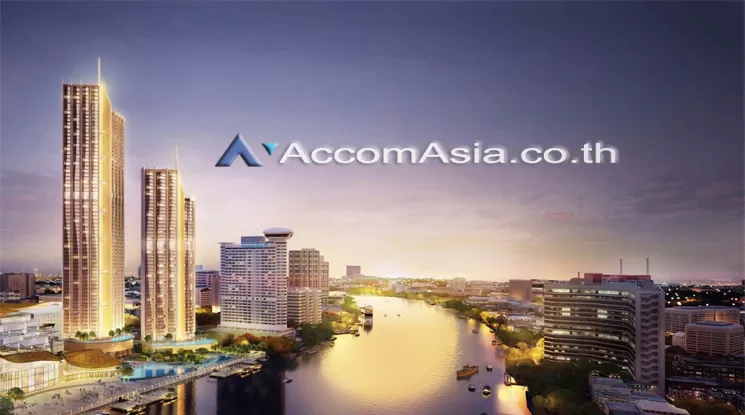  2  2 br Condominium For Rent in Charoen Nakhon ,Bangkok BTS Krung Thon Buri at Magnolias Waterfront Residences AA26757