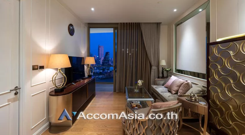  1  1 br Condominium For Rent in Charoennakorn ,Bangkok BTS Krung Thon Buri at Magnolias Waterfront Residences AA26999