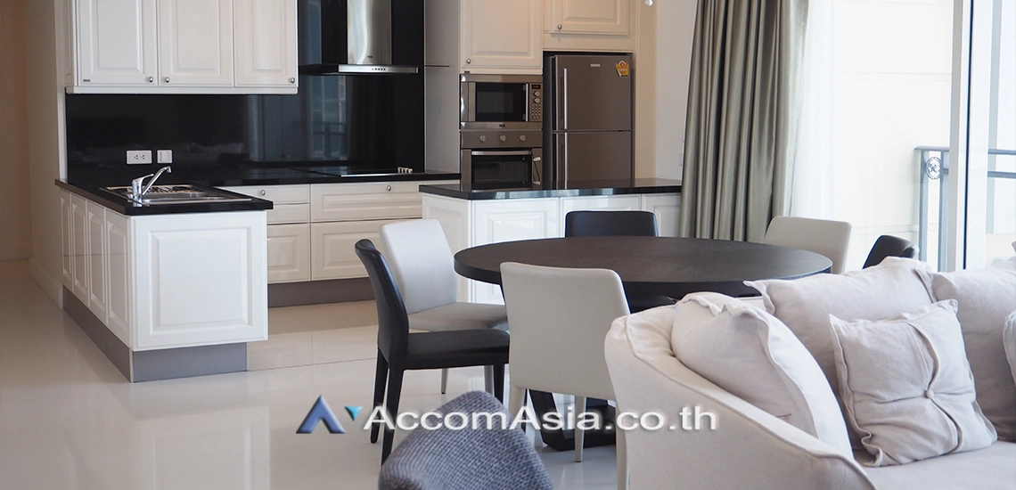 unit 2 Bedrooms  Condominium For Rent in Sukhumvit, Bangkok  near BTS Phrom Phong (AA27043)