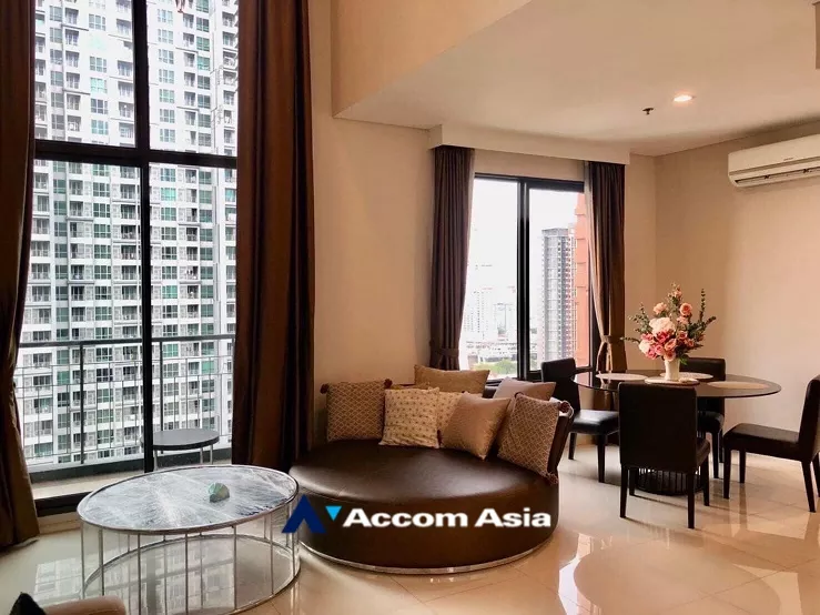  1  1 br Condominium For Rent in  ,Bangkok MRT Phetchaburi - ARL Makkasan at Villa Asoke AA27104