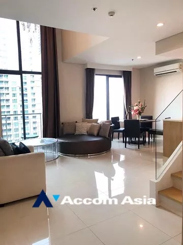  1  1 br Condominium For Rent in  ,Bangkok MRT Phetchaburi - ARL Makkasan at Villa Asoke AA27104