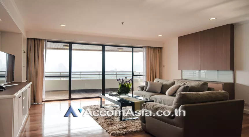 unitBig Balcony |  3 Bedrooms  Apartment For Rent in Sukhumvit, Bangkok  near BTS Asok - MRT Sukhumvit (AA27136)
