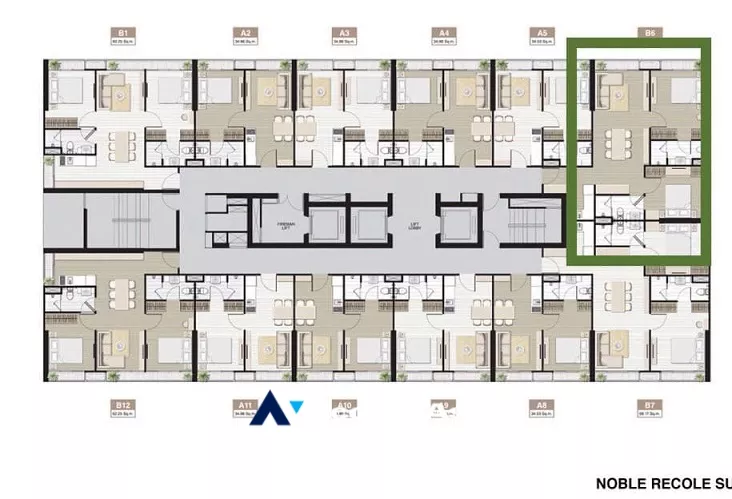 11  2 br Condominium for rent and sale in Sukhumvit ,Bangkok BTS Asok - MRT Sukhumvit at Noble Recole AA27153