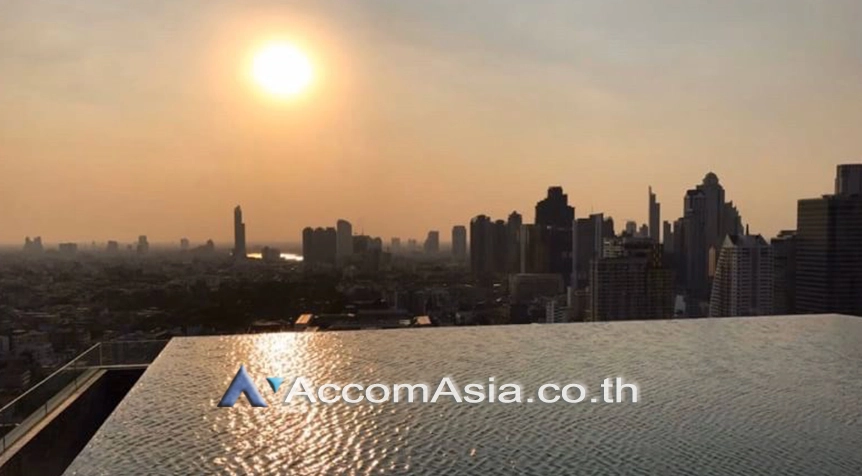unitBig Balcony |  2 Bedrooms  Condominium For Rent in Sathorn, Bangkok  near BTS Chong Nonsi - BRT Arkhan Songkhro (AA27157)