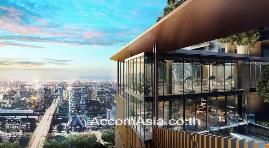 Penthouse |  3 Bedrooms  Condominium For Rent in Sukhumvit, Bangkok  near BTS Ekkamai (AA27173)