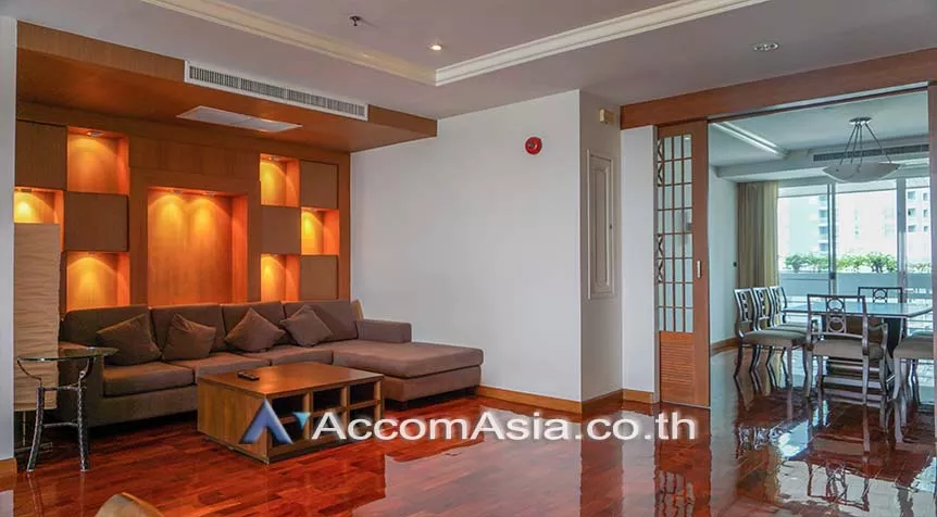 Big Balcony, Pet friendly |  Fully Furnished Apartment, Only 2 mins walk to BTS Apartment  3 Bedroom for Rent BTS Nana in Sukhumvit Bangkok