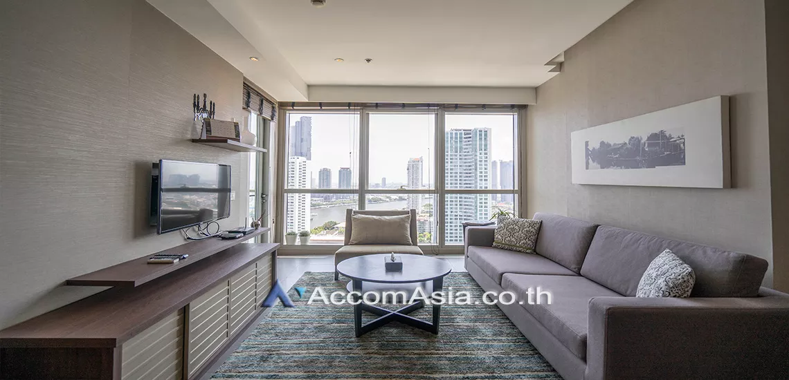 unit 1 Bedroom  Apartment For Rent in Charoen Nakhon, Bangkok  near BTS Krung Thon Buri (AA27291)