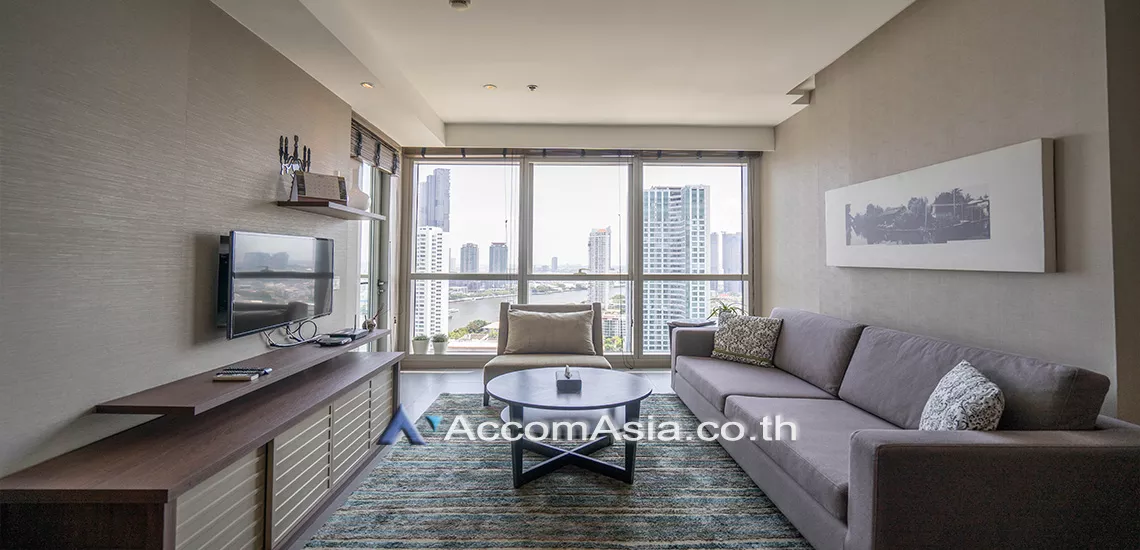  1  1 br Apartment For Rent in Charoennakorn ,Bangkok BTS Krung Thon Buri at The luxurious lifestyle AA27291