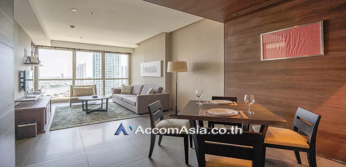  1  1 br Apartment For Rent in Charoennakorn ,Bangkok BTS Krung Thon Buri at The luxurious lifestyle AA27291