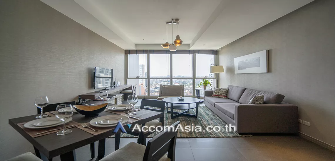  2  2 br Apartment For Rent in Charoen Nakhon ,Bangkok BTS Krung Thon Buri at The luxurious lifestyle AA27292
