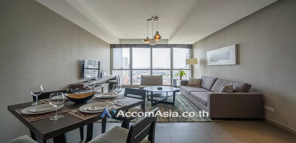  2  2 br Apartment For Rent in Charoennakorn ,Bangkok BTS Krung Thon Buri at The luxurious lifestyle AA27292