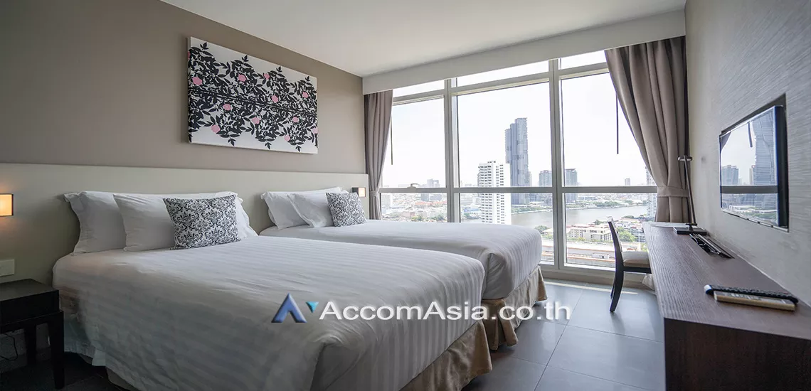 5  2 br Apartment For Rent in Charoennakorn ,Bangkok BTS Krung Thon Buri at The luxurious lifestyle AA27292