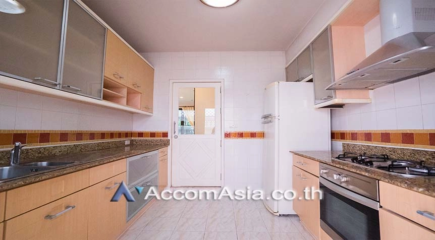 9  3 br House For Rent in Sathorn ,Bangkok BTS Chong Nonsi at Privacy House  in Compound AA27509