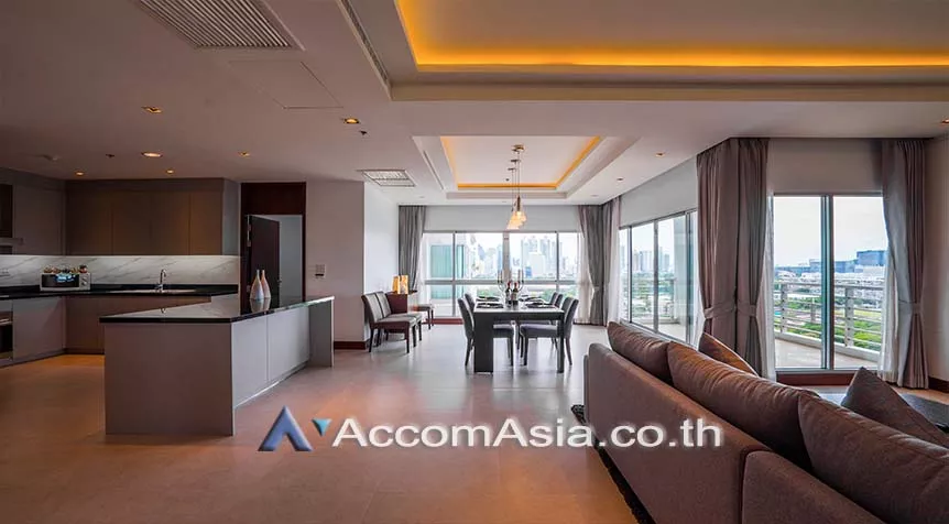  Elegance and Traditional Luxury Apartment  3 Bedroom for Rent BTS Ploenchit in Ploenchit Bangkok