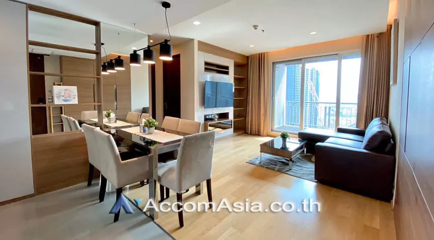  2 Bedrooms  Condominium For Rent in Phaholyothin, Bangkok  near MRT Phetchaburi - ARL Makkasan (AA27638)