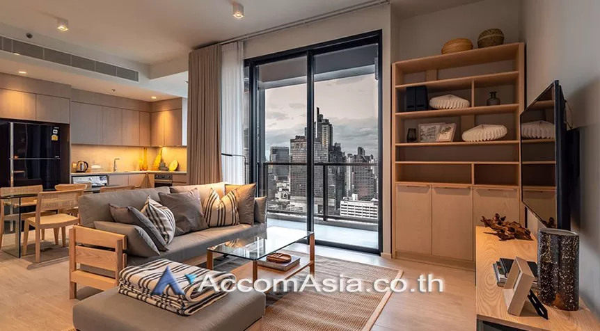  1  2 br Condominium for rent and sale in Silom ,Bangkok BTS Surasak at The Lofts Silom AA27712
