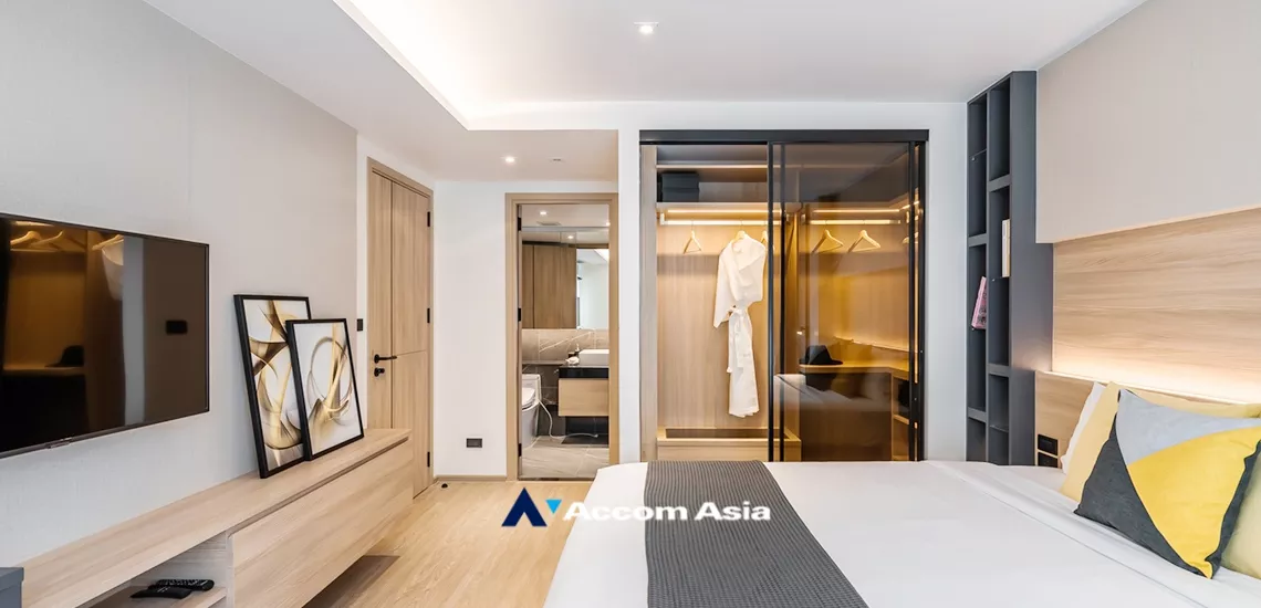 8  1 br Apartment For Rent in Sukhumvit ,Bangkok BTS Ekkamai at Luxury apartment AA27768