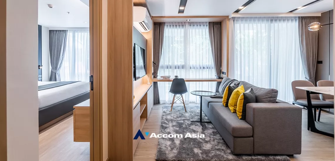  1  1 br Apartment For Rent in Sukhumvit ,Bangkok BTS Ekkamai at Luxury apartment AA27768