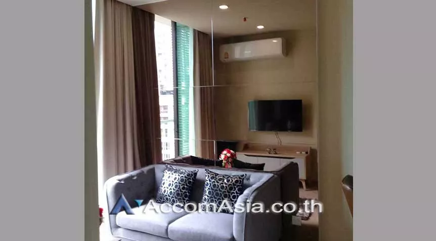 unit 1 Bedroom  Condominium For Rent in Sukhumvit, Bangkok  near BTS Asok - MRT Sukhumvit (AA27861)