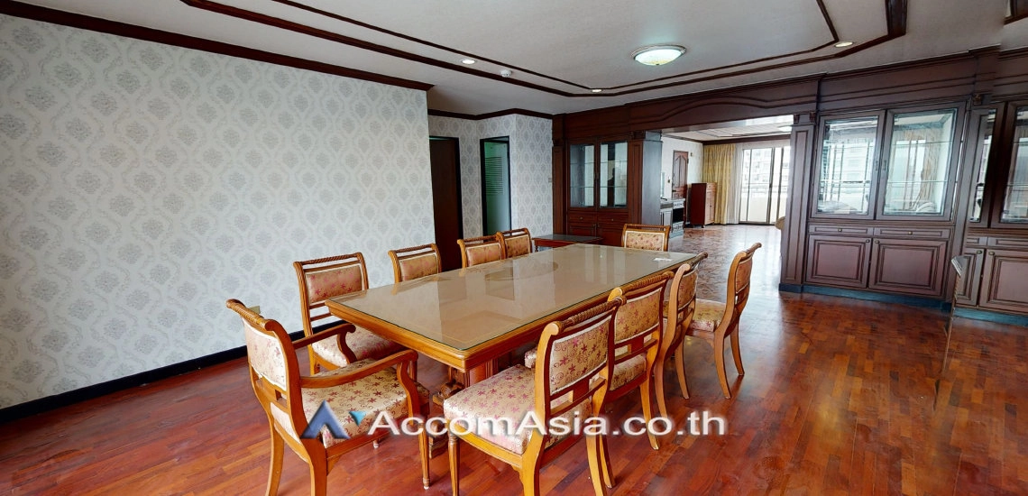 unitBig Balcony, Pet friendly |  3 Bedrooms  Condominium For Rent in Sukhumvit, Bangkok  near BTS Phrom Phong (AA28058)