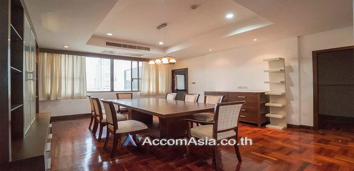  1  3 br Apartment For Rent in Sukhumvit ,Bangkok BTS Phrom Phong at Pet friendly - High rise Apartment AA28163
